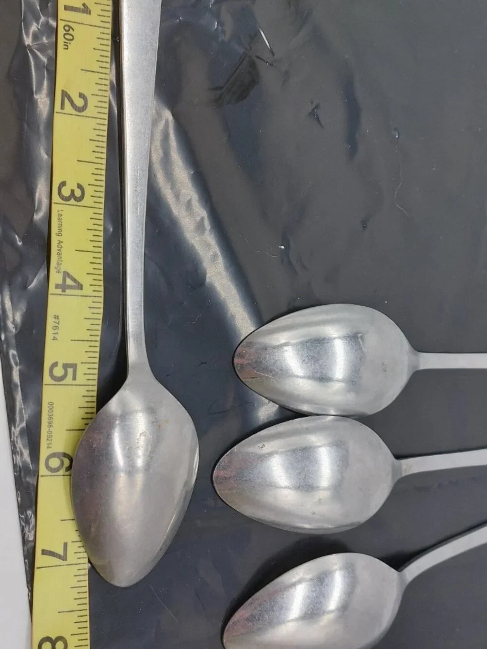 Imperial Intl IIC Stainless Dinner Spoons Lot Of 4 Piece Flatware Korea Floral